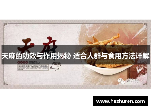 天麻的功效与作用揭秘 适合人群与食用方法详解